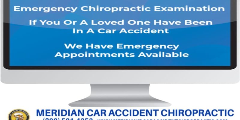 Image stating Emergency Chiropractic appointments available