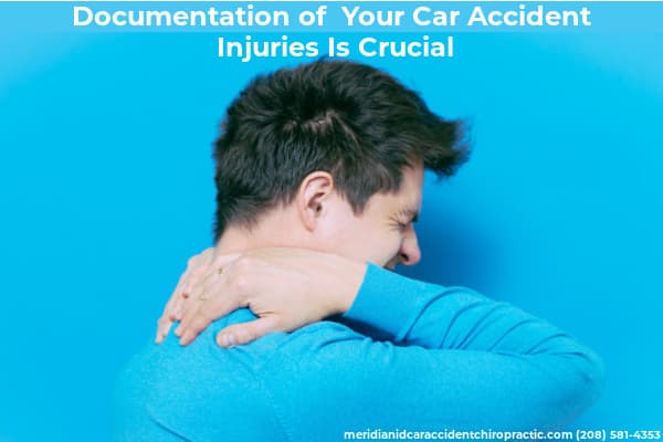 Image stating documentation of injuries Car Accident Chiropractor Dr. Todd Pickman