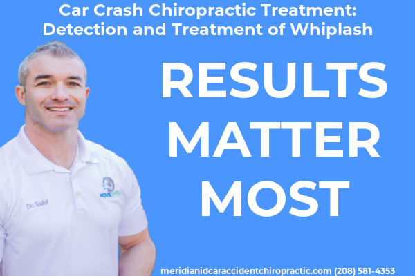 Image of Dr. Todd PickmanMeridian Idaho Car Crash Chiropractor and text Results Matter Most